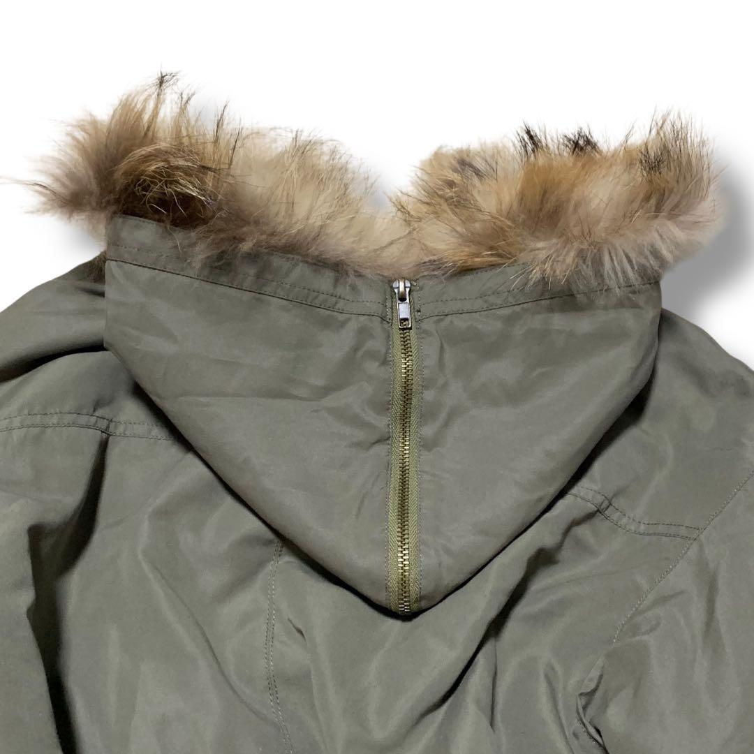 ジャケット・アウター Y2K short military N2B boa fur jacket