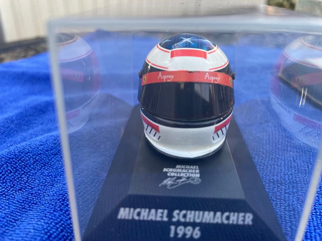 F1 ミハエルシューマッハ2種 ヨス・フェルスタッペン ヘルメット　1996年