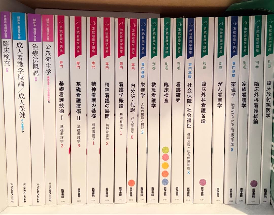 看護 教科書 35冊　バラ売り・まとめ買い可 2月末まで