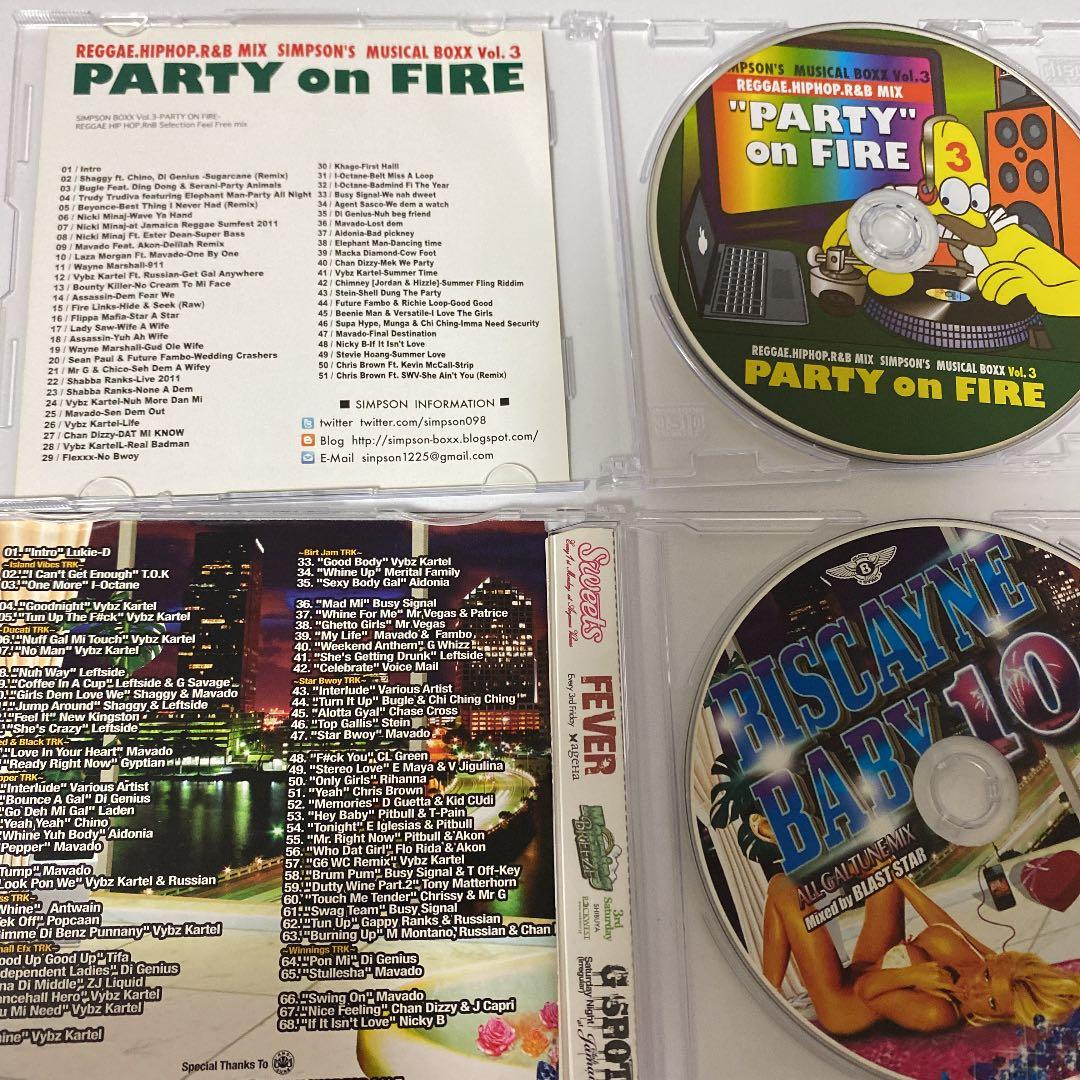 レゲエ　MIXCD まとめ売り　14枚　＋　おまけ2枚
