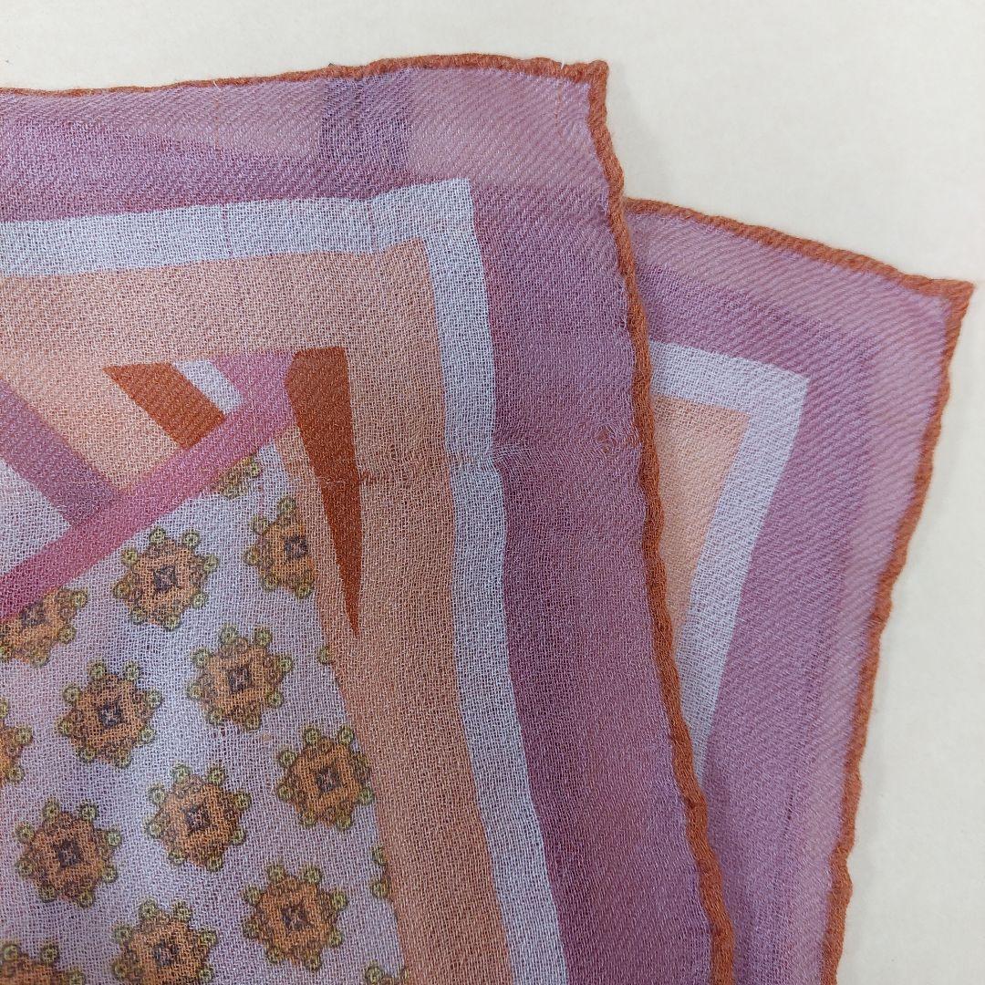 更にお値引き Loro Piana 幾何学模様 ストール