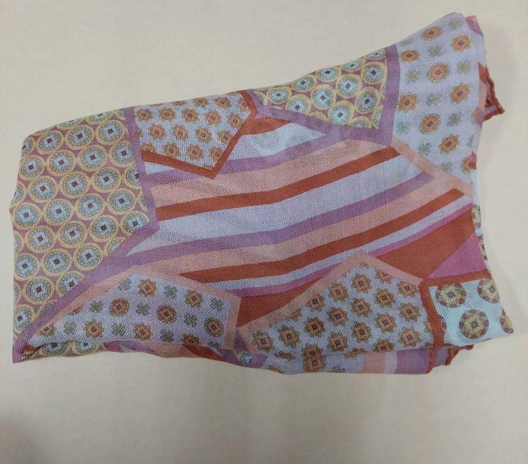 更にお値引き Loro Piana 幾何学模様 ストール