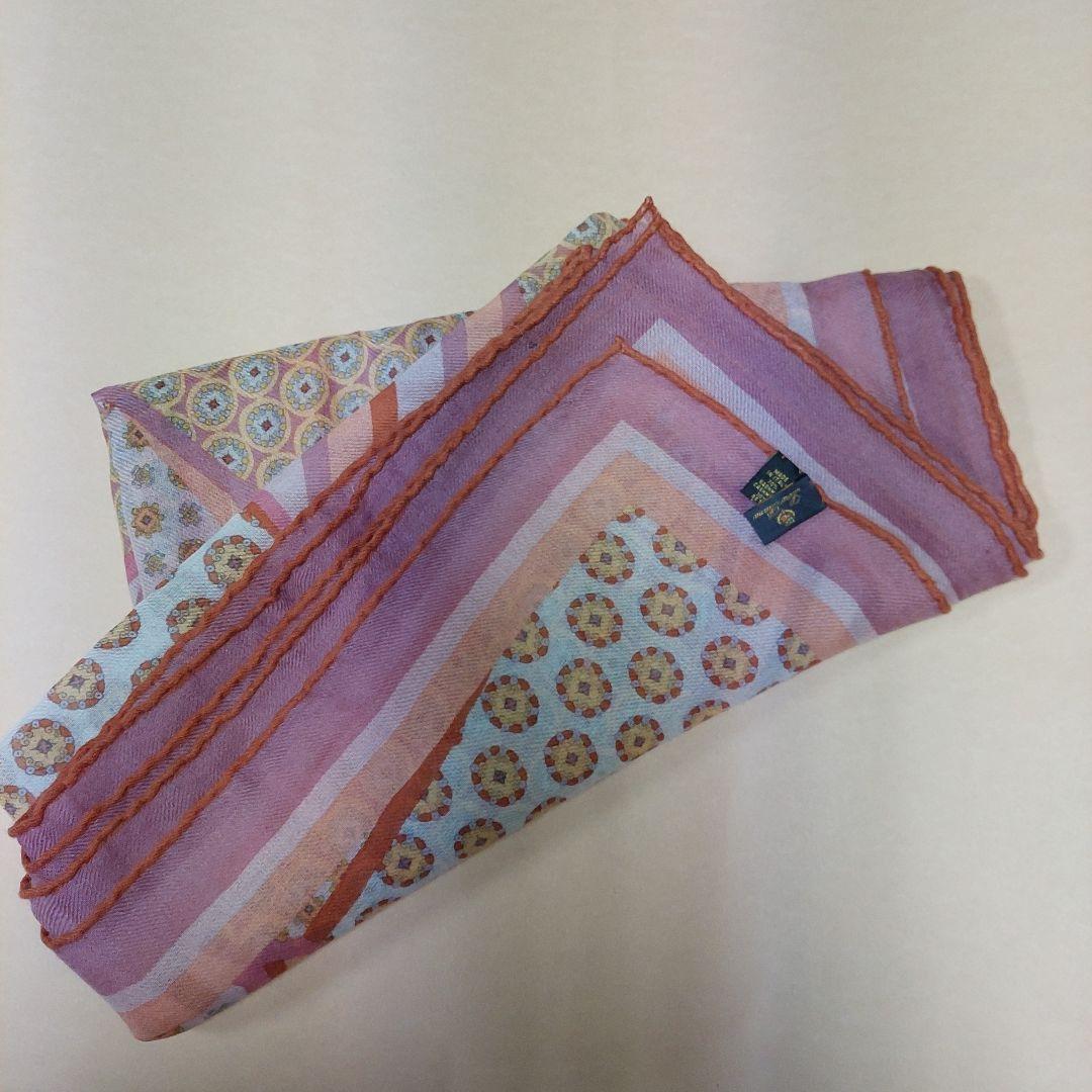 更にお値引き Loro Piana 幾何学模様 ストール