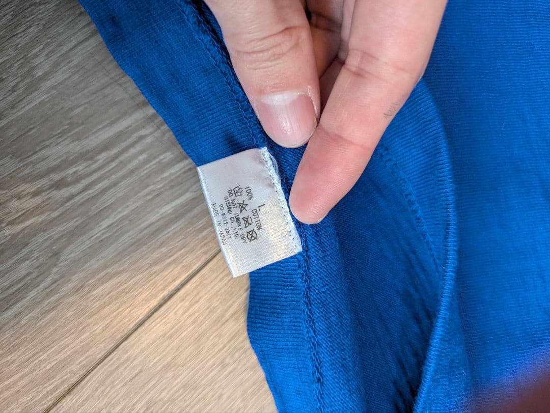 ヒューマンメイド　ポケットTシャツ　フラミンゴ　L