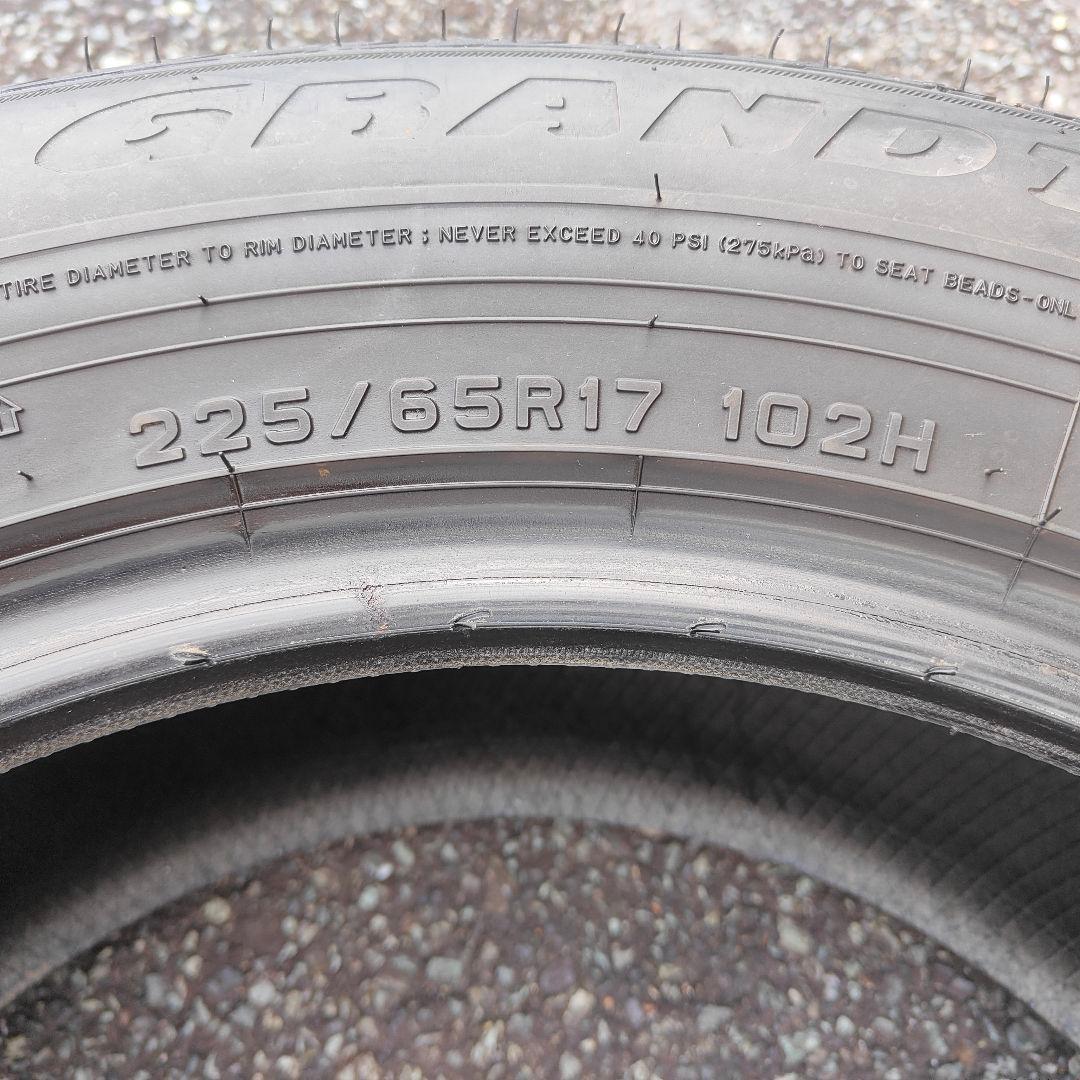 ①225/65R17 サマータイヤ2本 DUNLOP