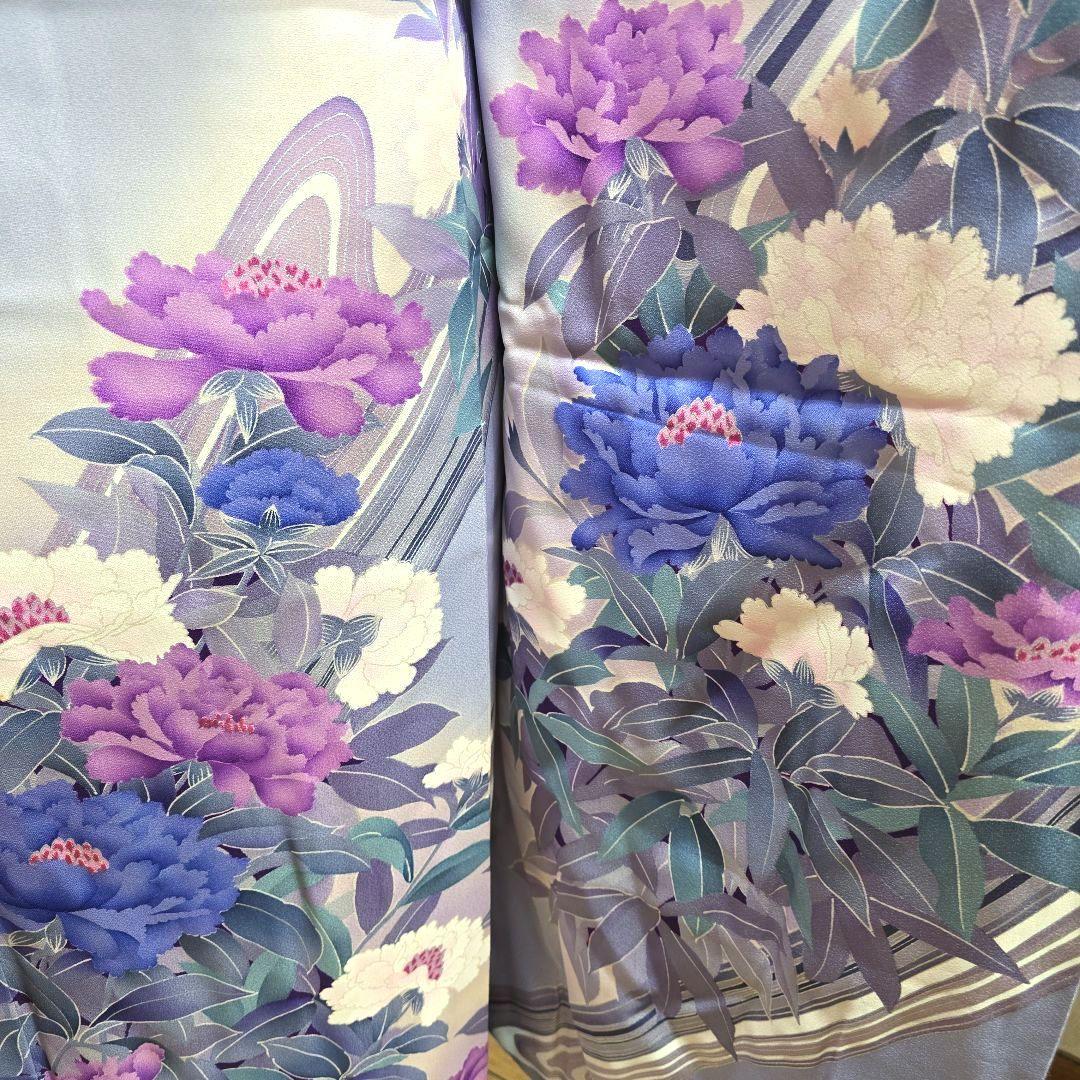 青紫牡丹振袖７点フルセット、成人式