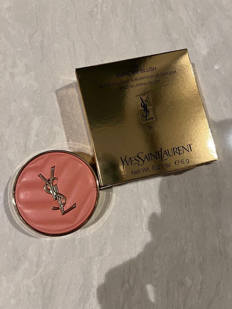 YSL メイクミーブラッシュ パウダー ローズベイズ