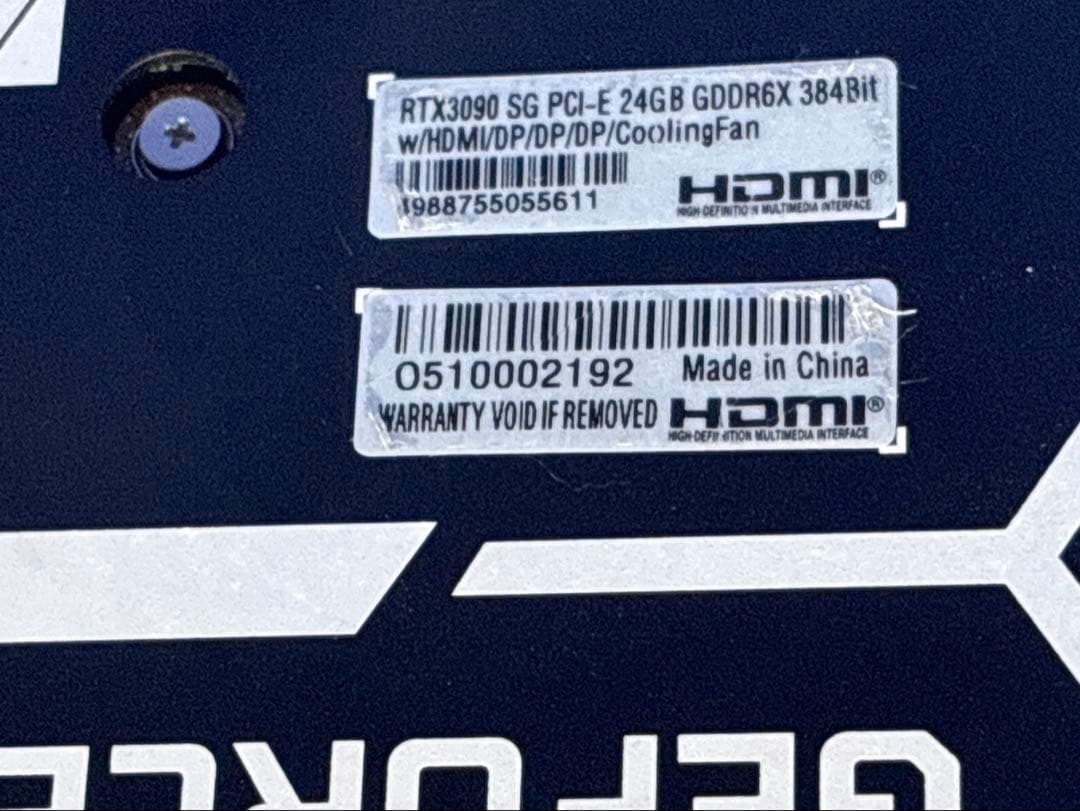 M26A⭐️NVIDIA GEFORCE RTX 3090 24GB