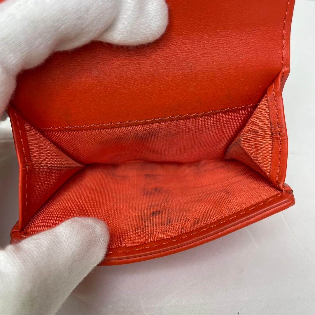 希少カラーDior ディオール 三つ折財布 コンパクトウォレット カナージュ