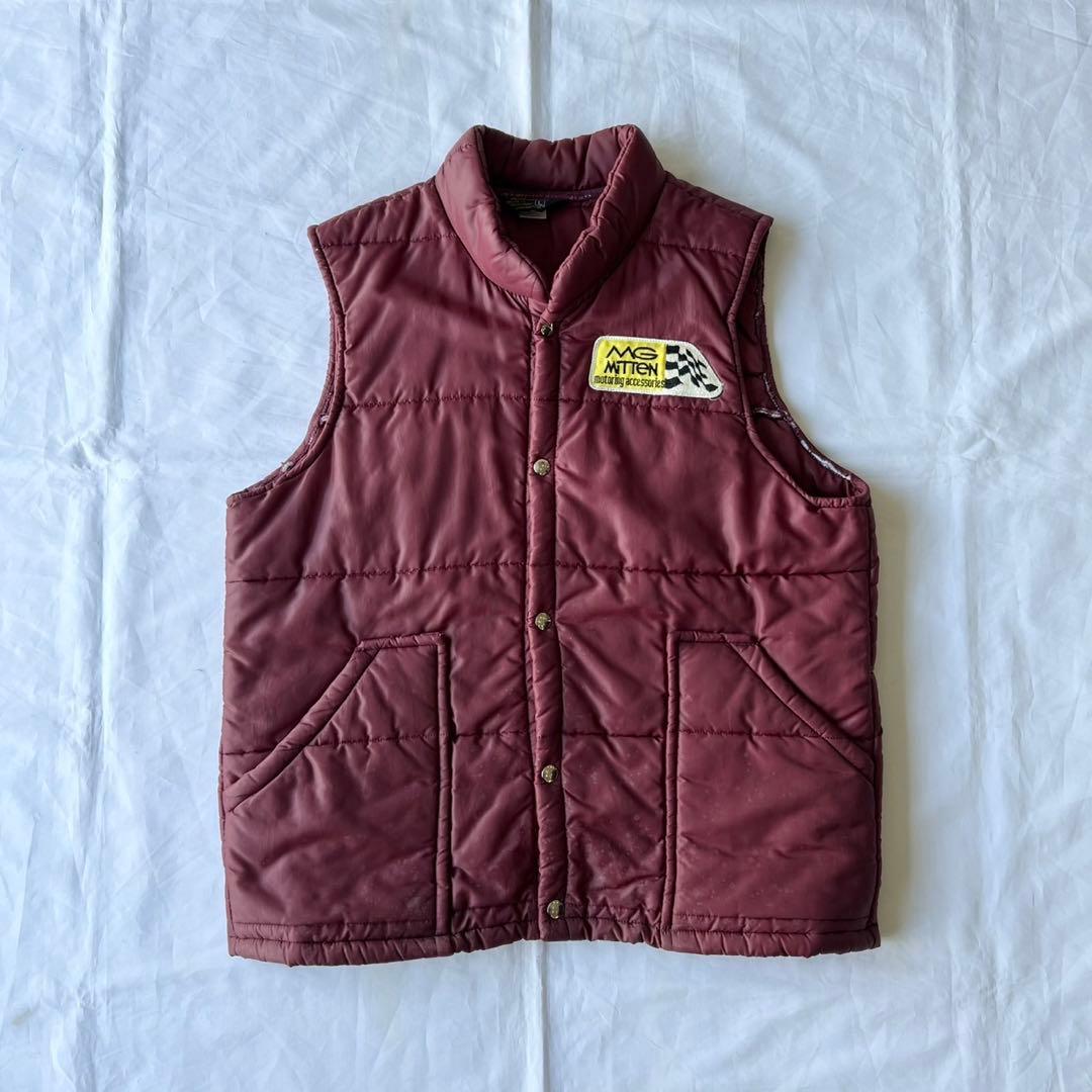 70’s~ Swingster レーシングダウンベスト MG Mitten 古着