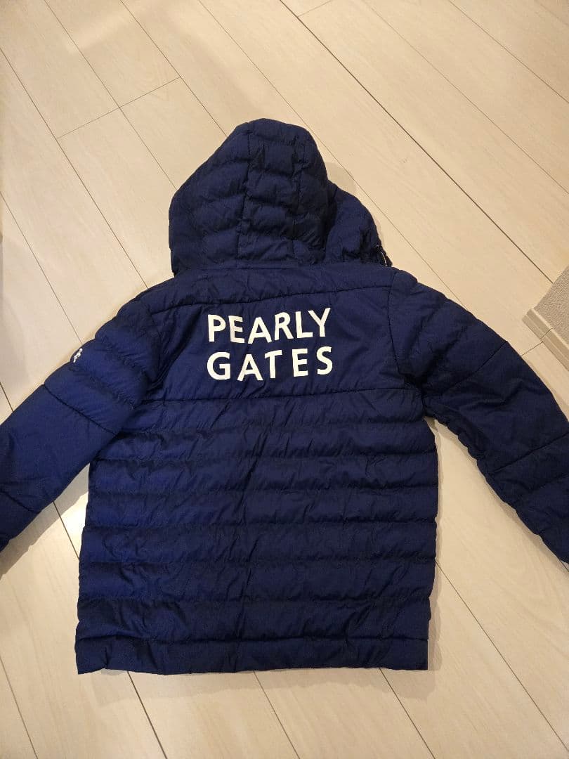 ま*6様 PEARLY GATES ネイビー 中綿ジャケットサイズ4