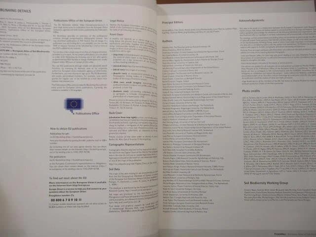 洋書 European Atlas of Soil Biodiversity