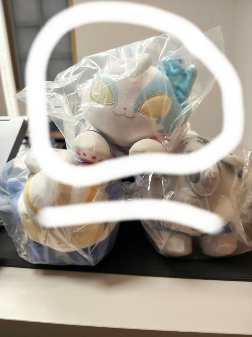 バンダイ ウルトラマン 猫猫型 ぬいぐるみ（マスコット）3体セット