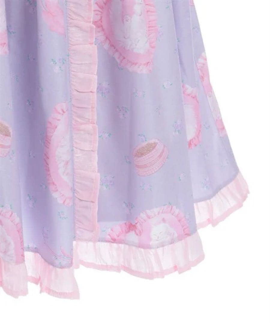 シャルミエール　Chalmiere ハッピードリームキティワンピース　ラベンダー