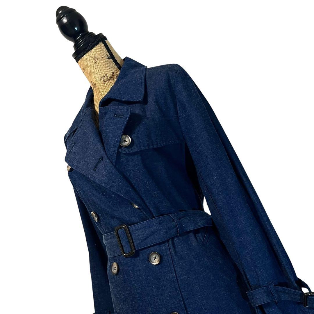 【大きいサイズ】【48】23区 DENIM デニムコート レディース