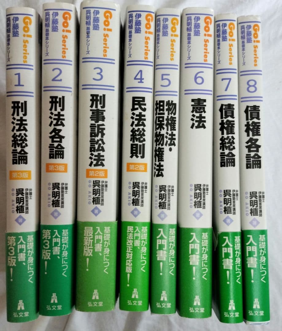 呉基礎本シリーズ　司法試験予備試験　　　　　　　　伊藤塾　呉明植