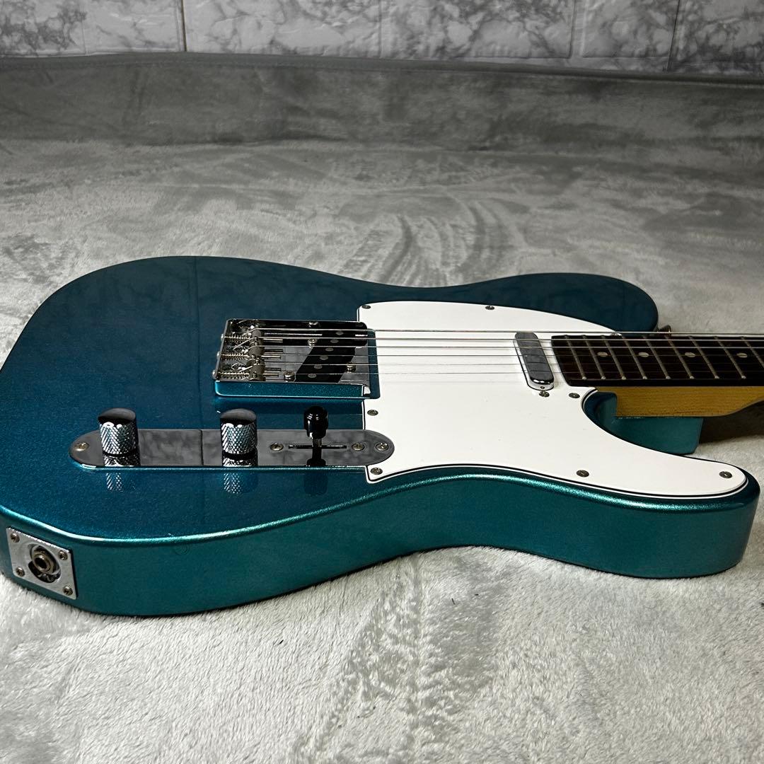 【美品】Bacchus BTE-1/M LPB テレキャスタータイプ 水色