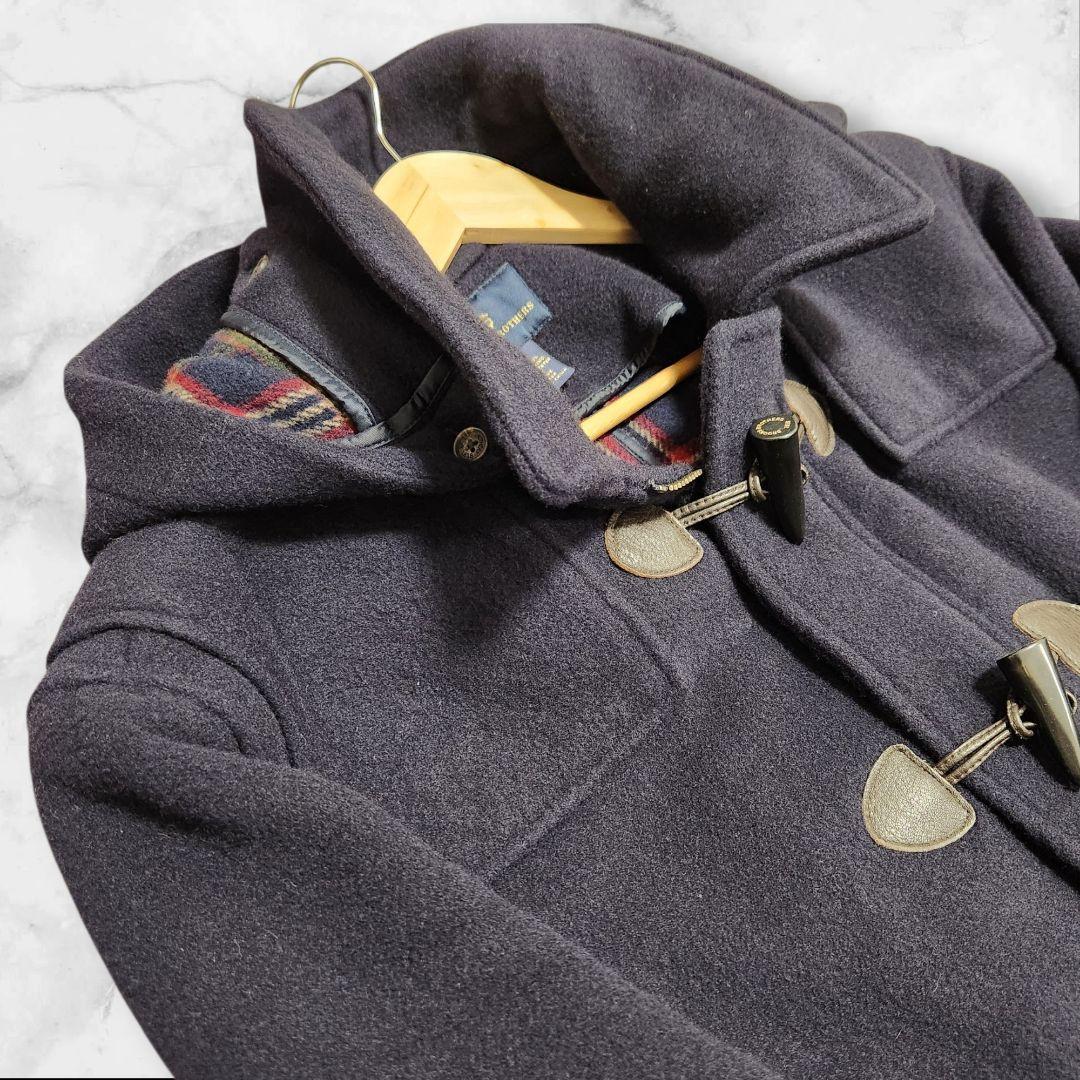 Brooks Brothers ネイビー ダッフルコート Lサイズ ウール
