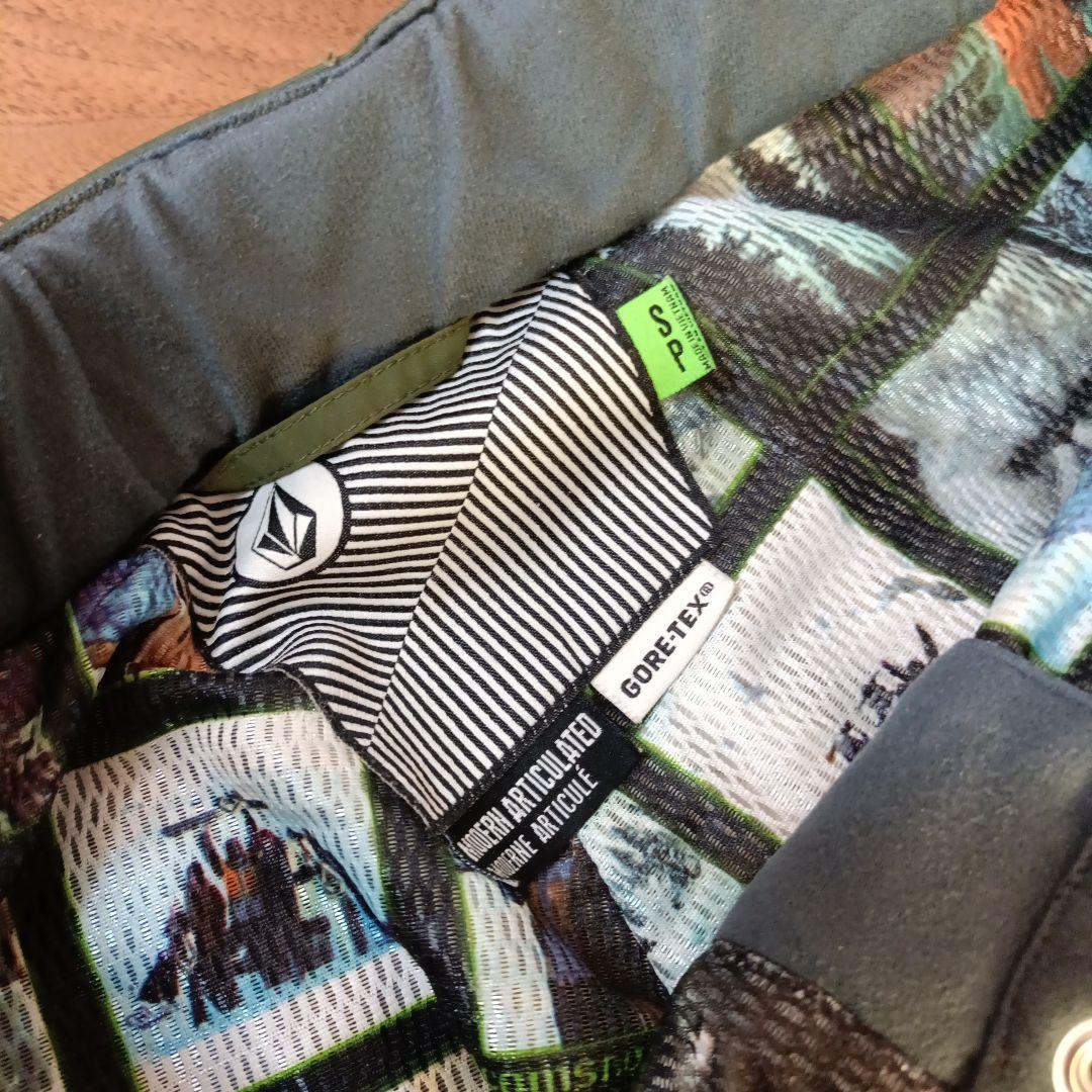 VOLCOM GORE-TEX スノーウエア 上下セット アップ Sサイズ