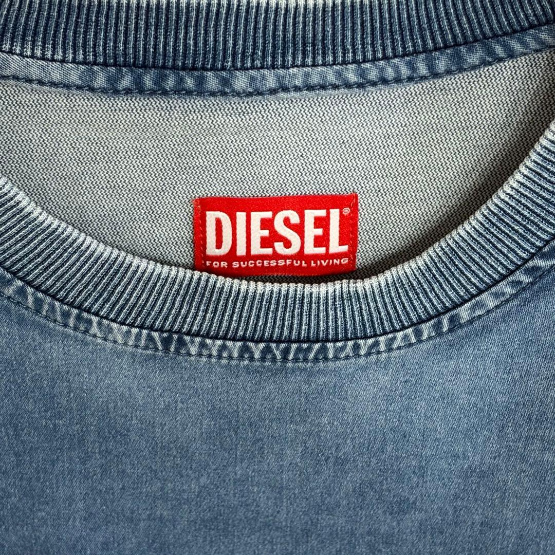 【希少・美品】DIESEL Tシャツ デニム ジョグファブリック サステナブル