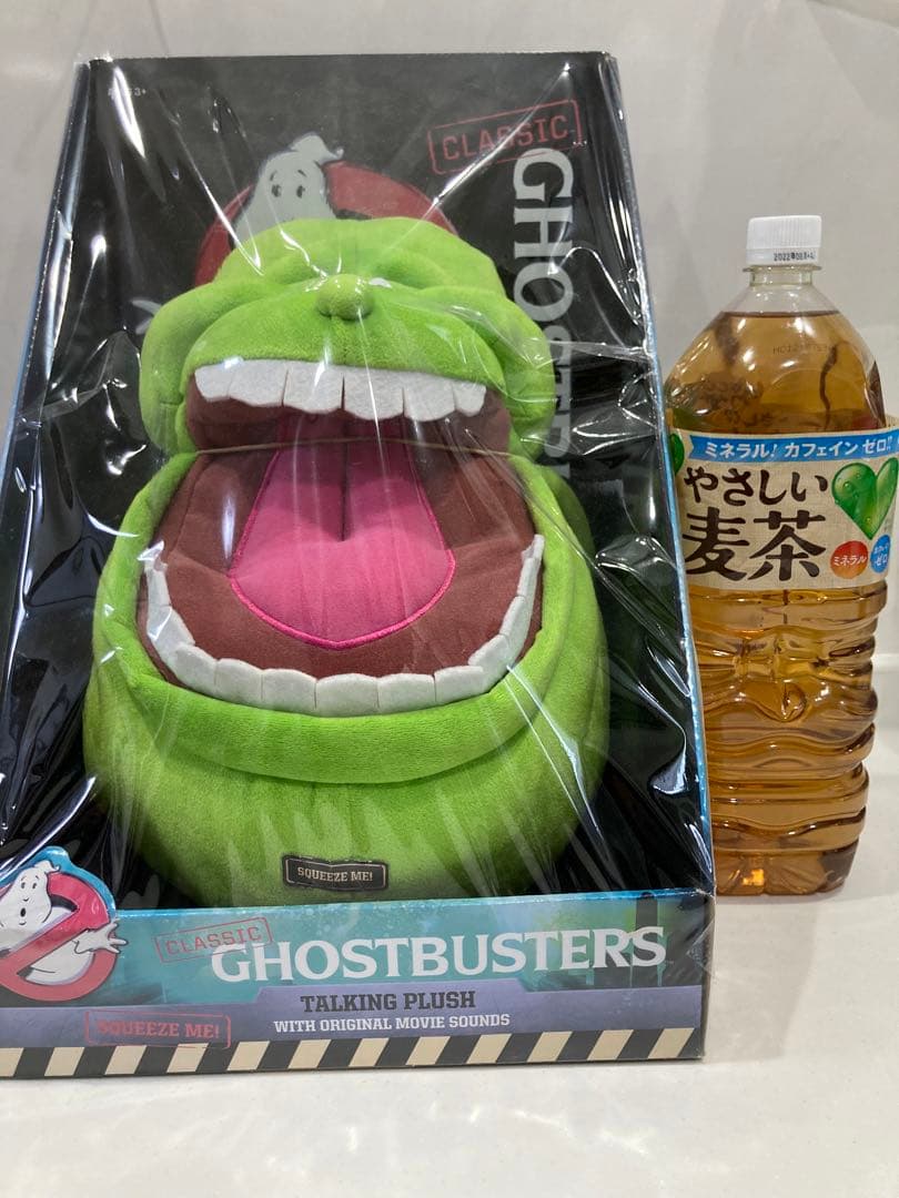ゴーストバスターズ 喋る　スライマー　ビッグぬいぐるみ