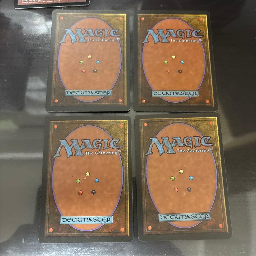 MTG 4版 黒枠 ミシュラの工廠 日本語 4枚セット