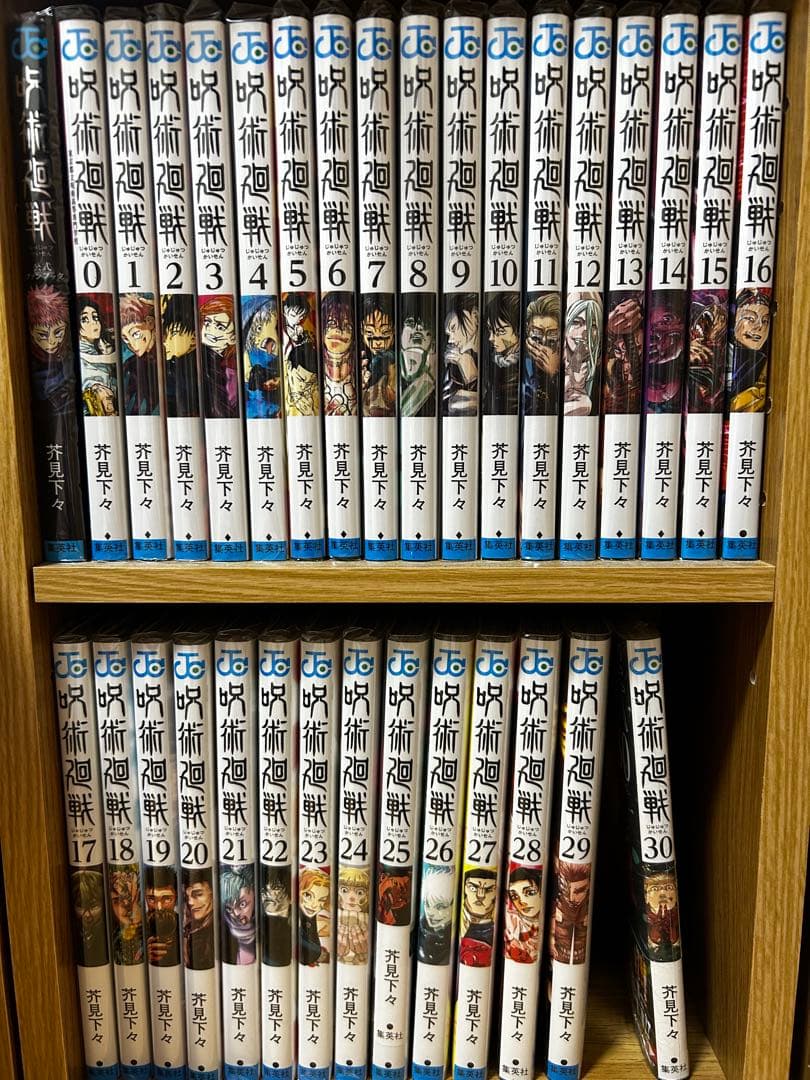 呪術廻戦　0〜30巻＋公式ファンブック　全巻セット売り　漫画　マンガ　ジャンプ