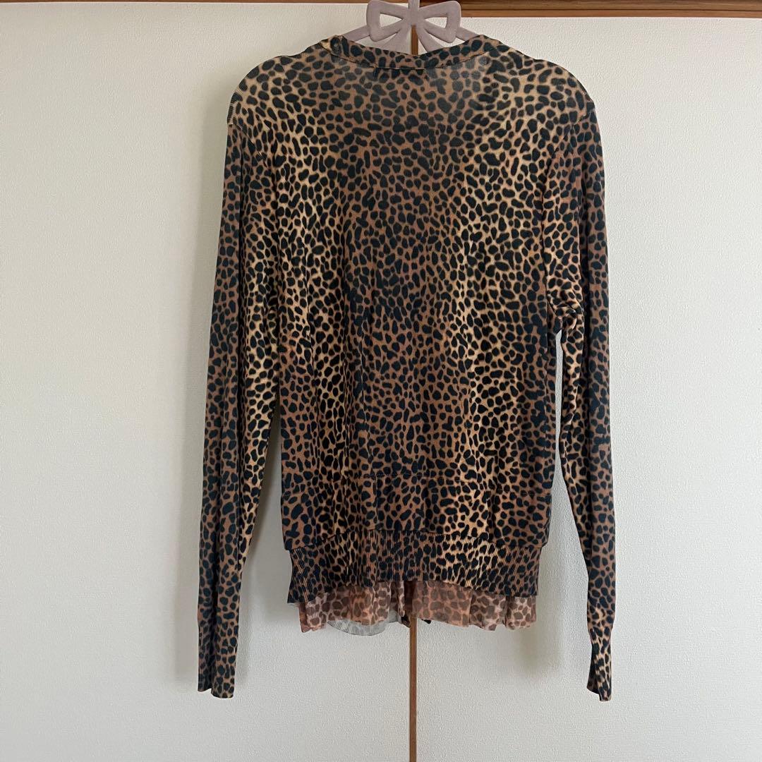 HYSTERIC GLAMOUR レオパード　ヒョウ柄　カーディガン