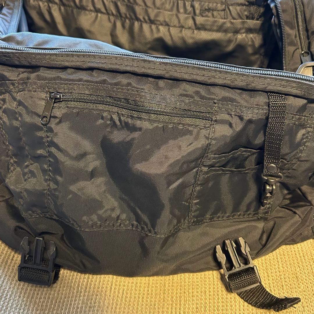 【希少】L.L.BEAN 80s〜 ダッフルバッグ ボストンバッグ 拡張式　黒