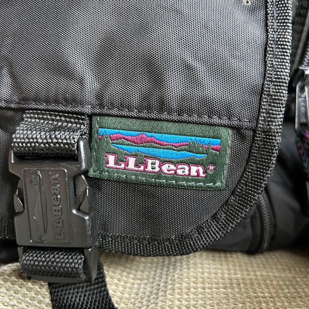 【希少】L.L.BEAN 80s〜 ダッフルバッグ ボストンバッグ 拡張式　黒
