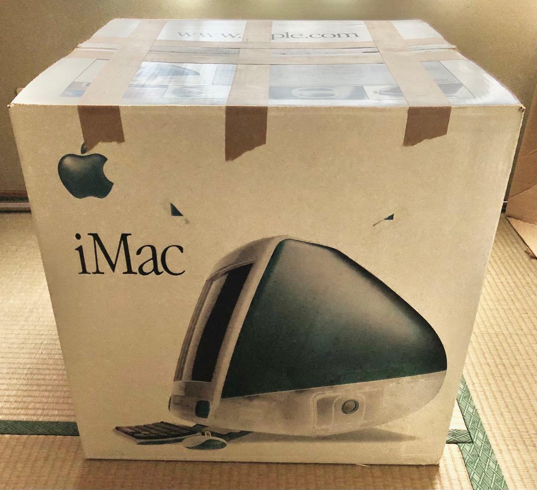 [美品] iMac 初代 Bondi Blue M6709J/B 外箱有り