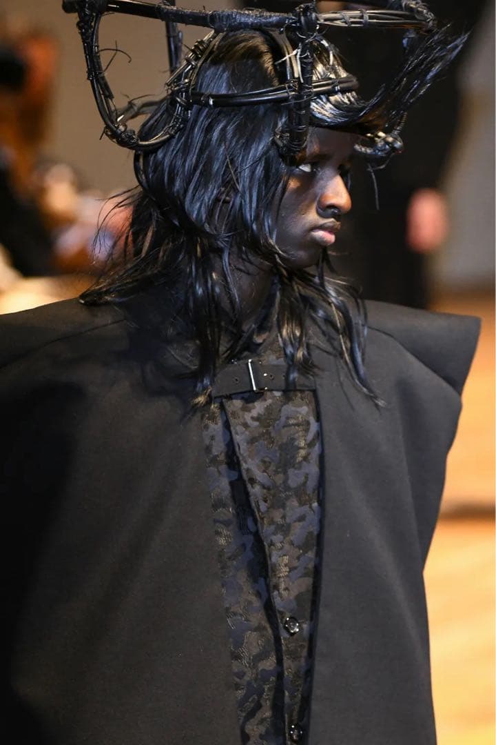 コムデギャルソンオムプリュス　23AW 迷彩柄ファージャケット　ギャルソン