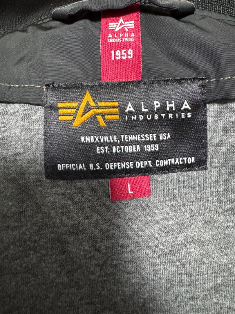 ALPHA INDUSTRIES MA-1 Lサイズ