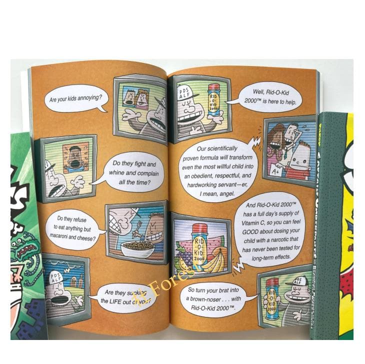 新品 Captain Underpants 絵本14冊 音源付