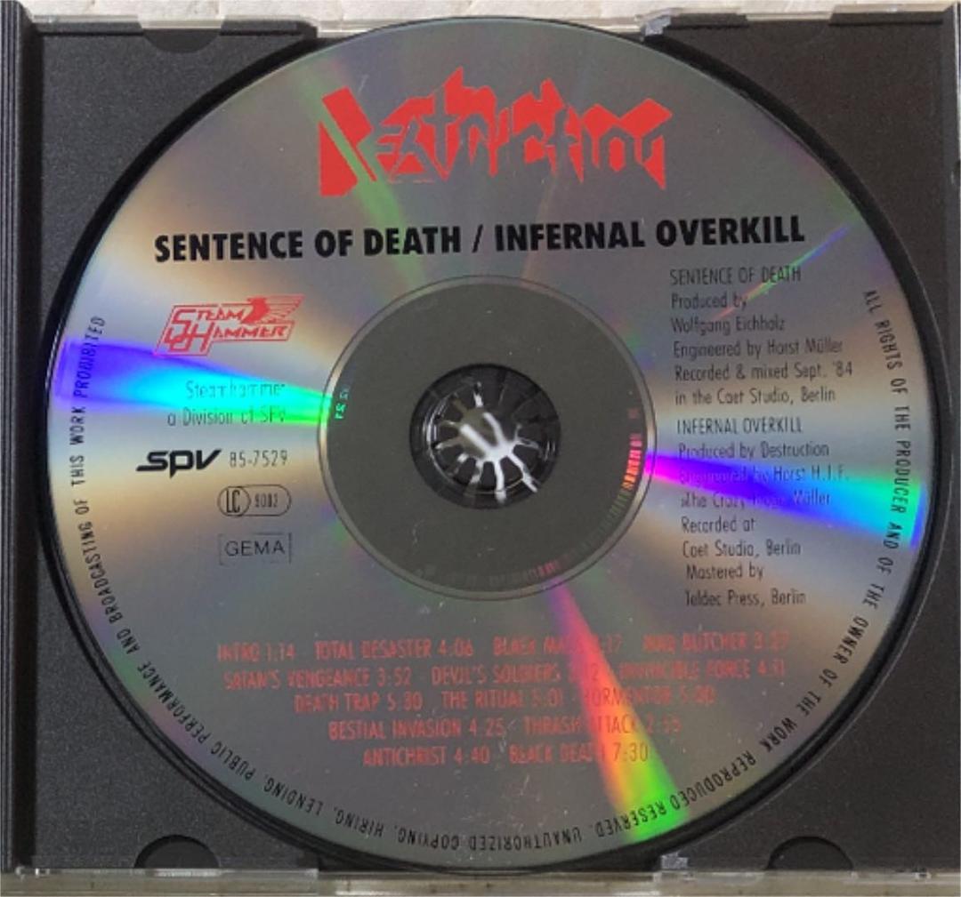 Destruction -Sentence Of Death/Infernal〜