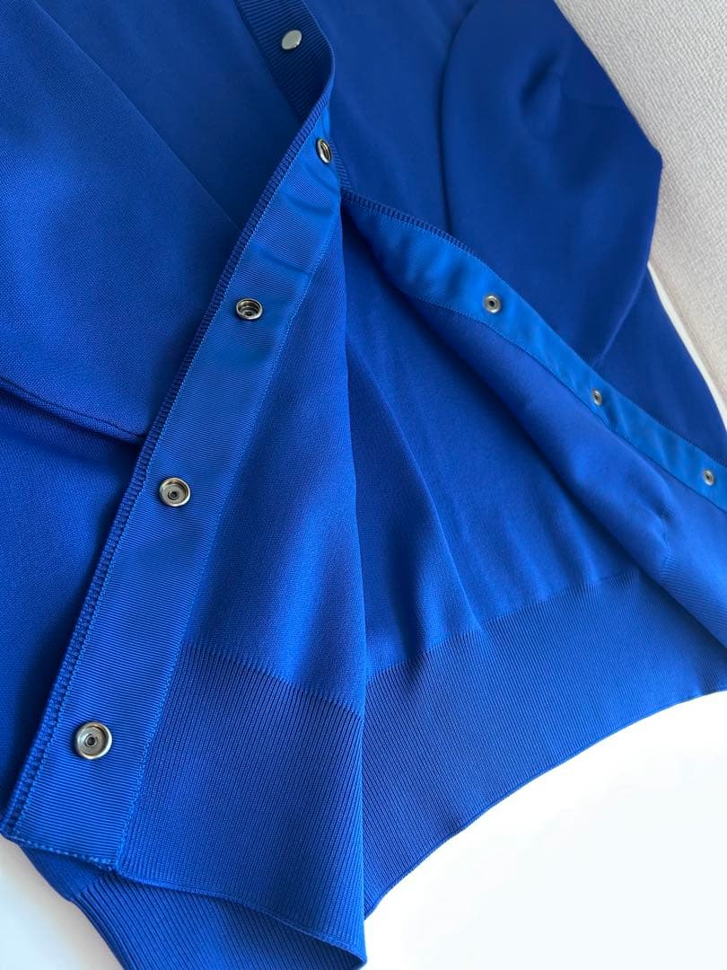 JOURNAL STANDARD ウォッシャブルバナナスリーブカーディガン 青