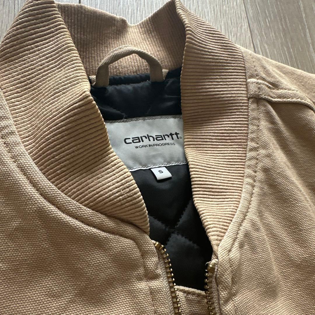 carhartt ベージュ ベスト Sサイズ