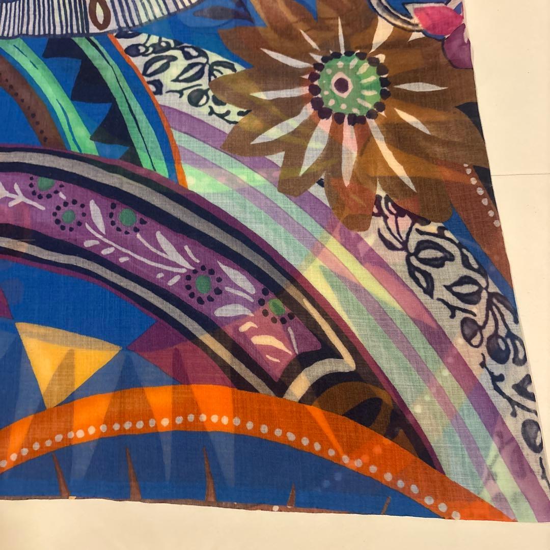 ETRO エトロ ペイズリー ストール 大判 ショール