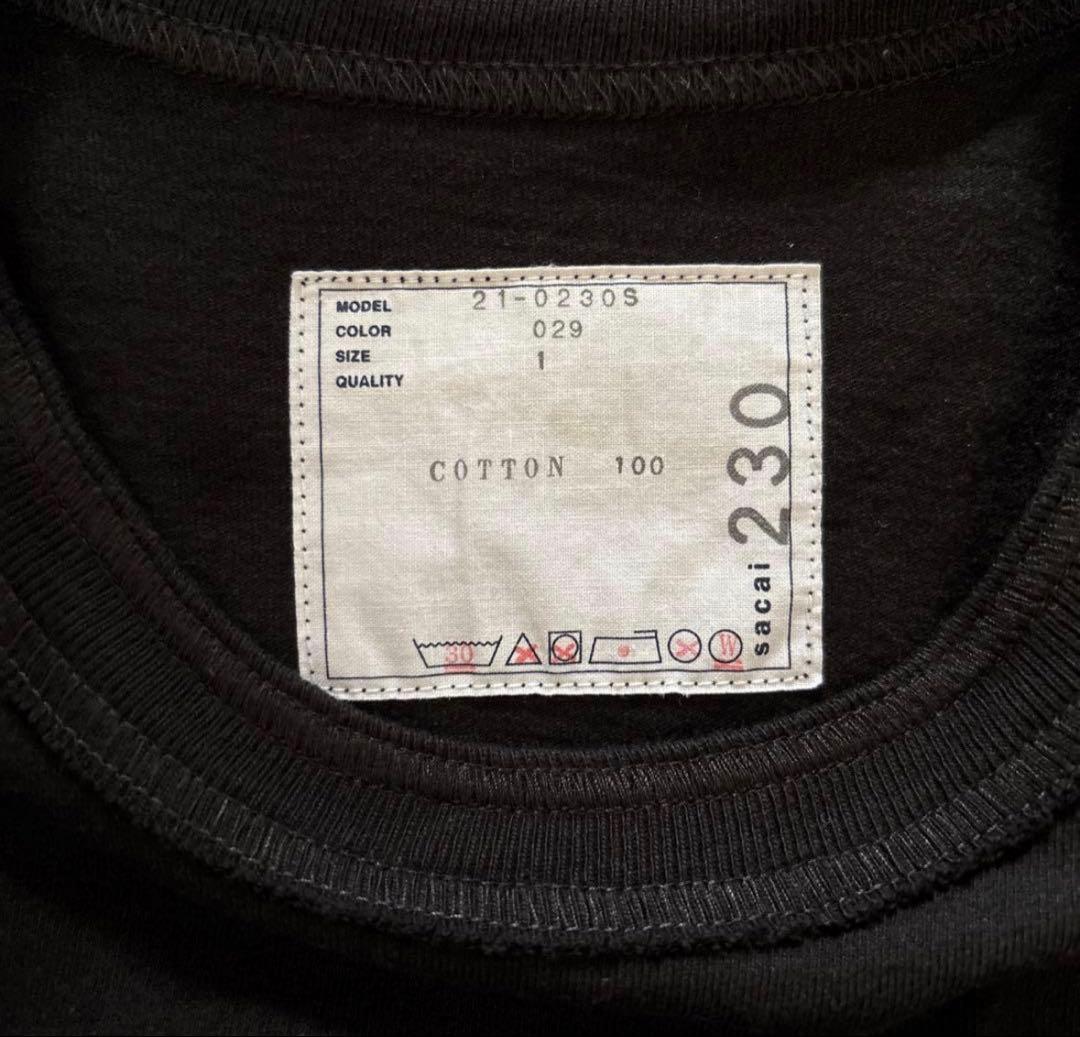 sacai フランソワケヴォーキアン　コラボTシャツ
