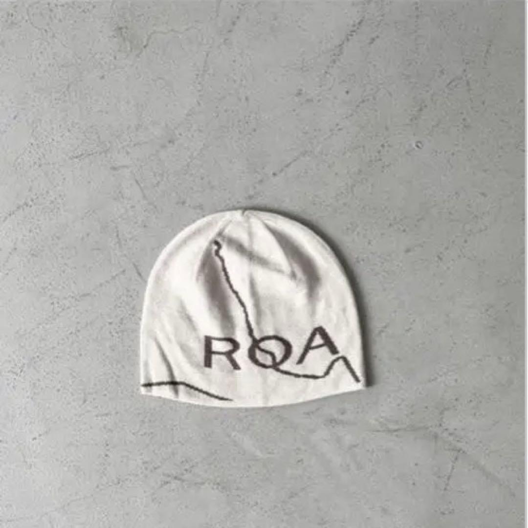 帽子 ROA Logo wool beanie