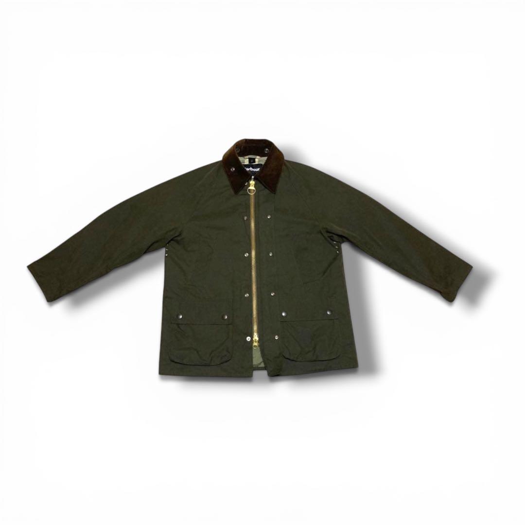Barbour 別注 BEDALE OS Sleeve オリーブ　ノンオイル