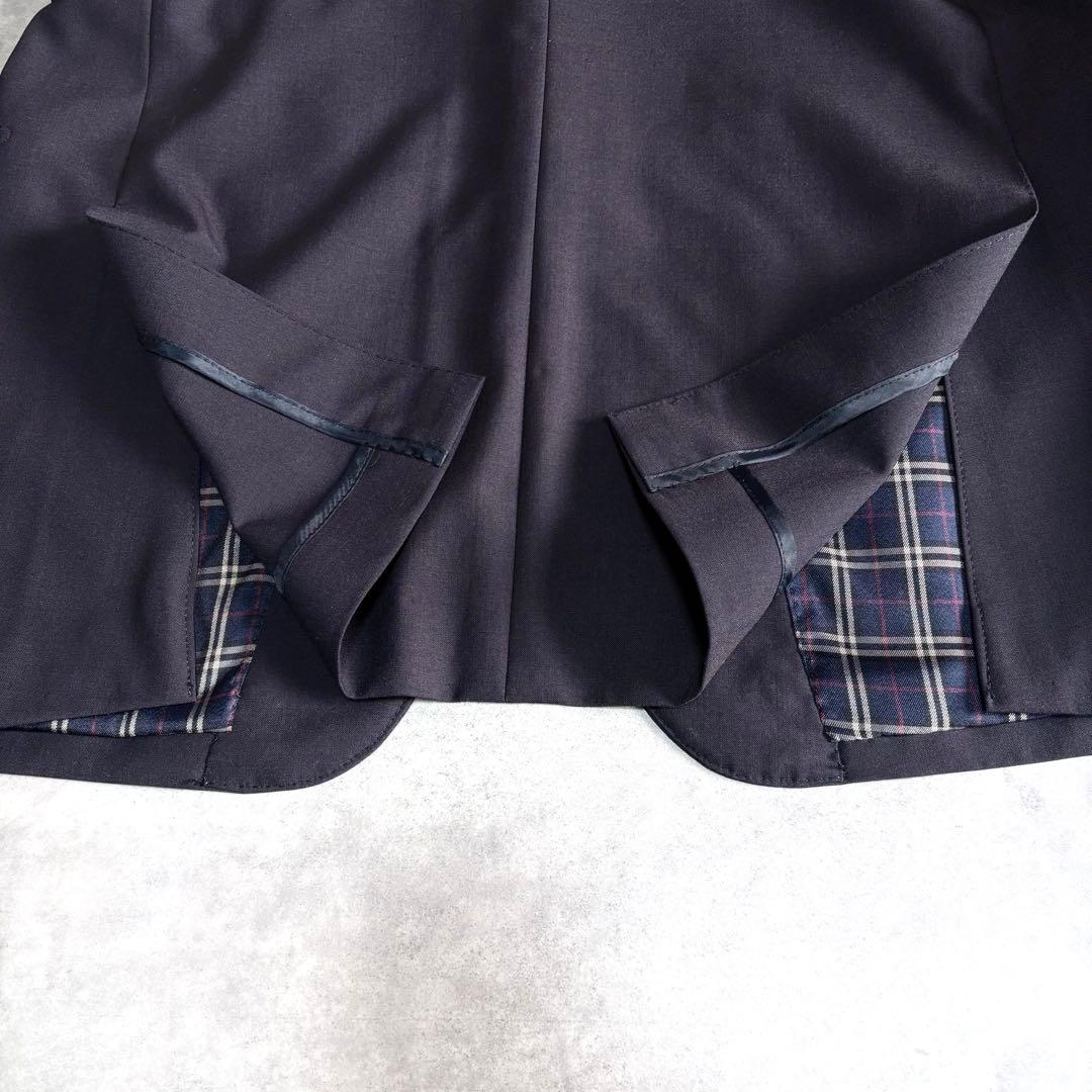 BURBERRY BLACK LABEL 紺ブレザー XL ノバチェック