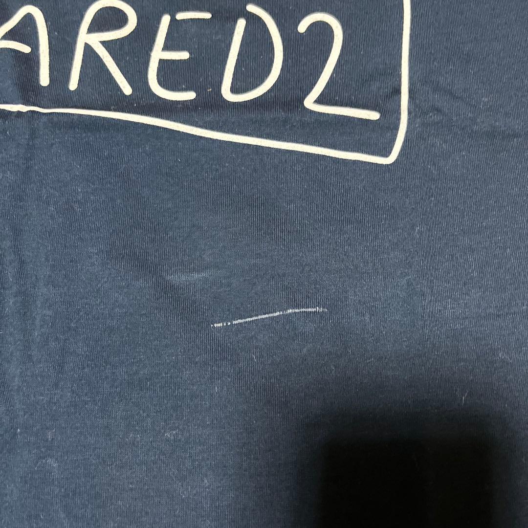 ディースクエアード Tシャツ ネイビー サイズS