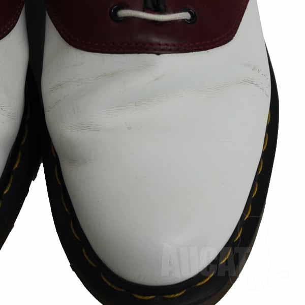Dr.Martens サドルシューズ 5ホール UK8 白×茶 071K16