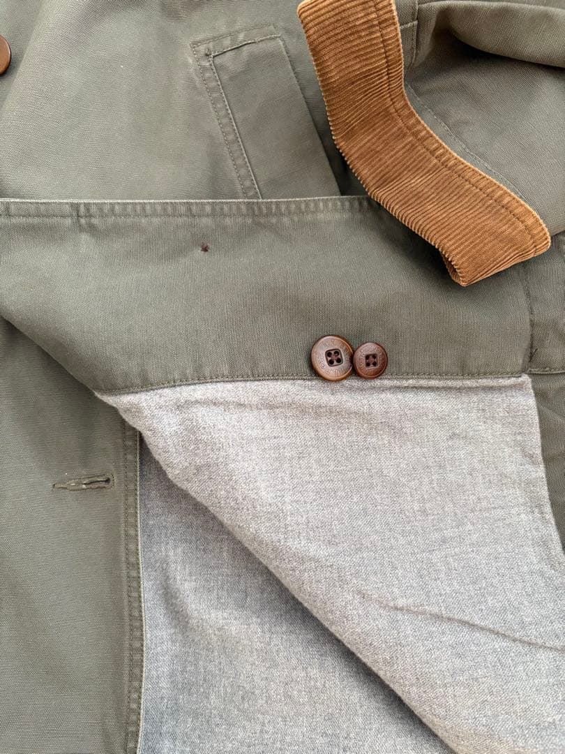 L.L.Bean ミリタリージャケット Lサイズ オリーブグリーン