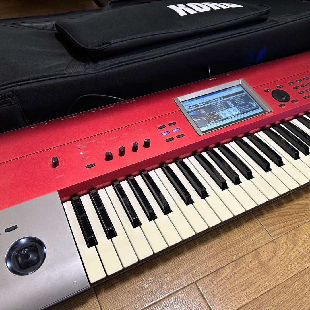 なみえ様お取引中　廃盤品 限定色 KORG KROME 61鍵 赤