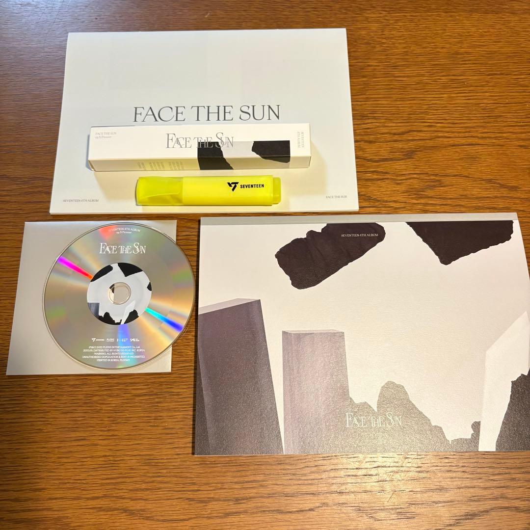 FACE THE SUN セブチ　5形態セット　開封済み