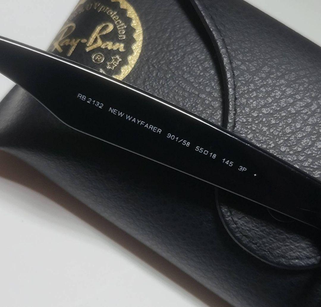 ◆Ray-Ban◆偏光サングラス　RB2132 NEWWAYFARER　ケース付