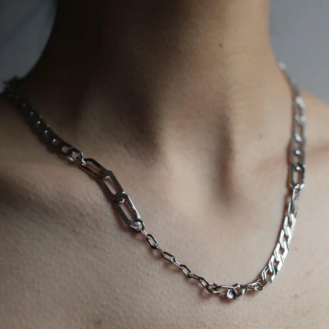 アクセサリー JOHN LAWRENCESULLVAN Mix Chain Necklace