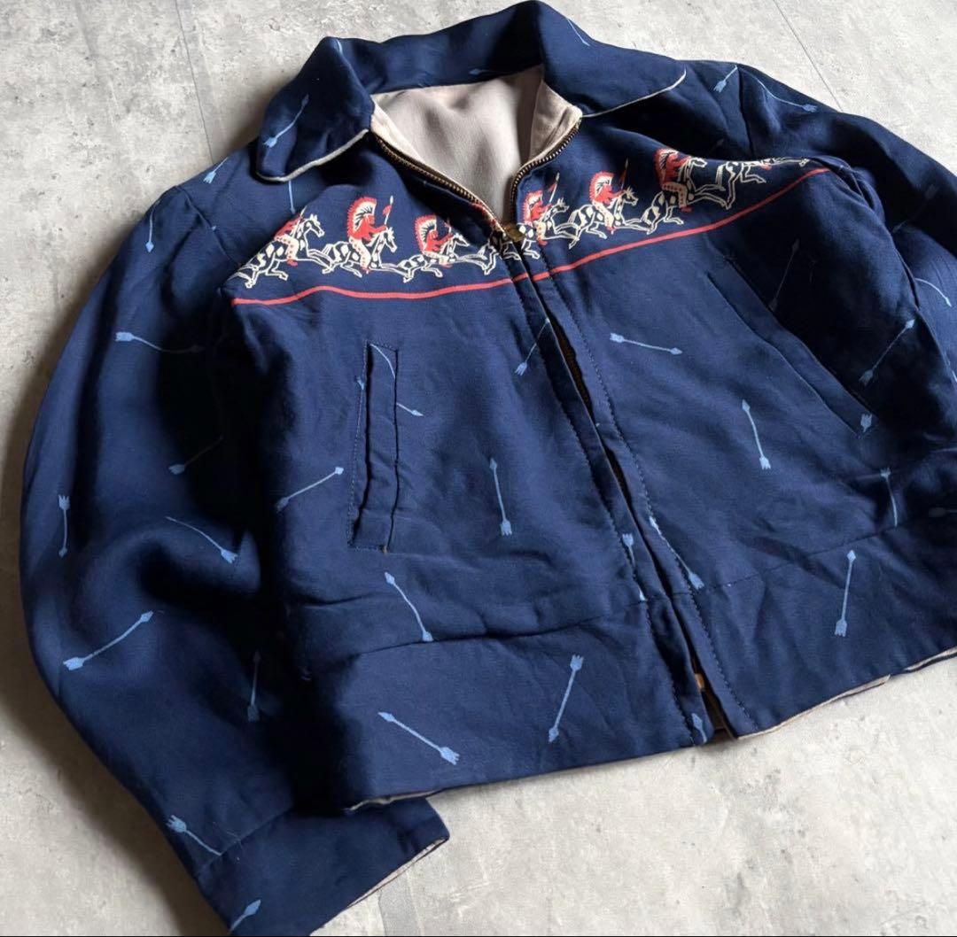 $*様 【special】50s vintage ギャバジャン インディアン レ